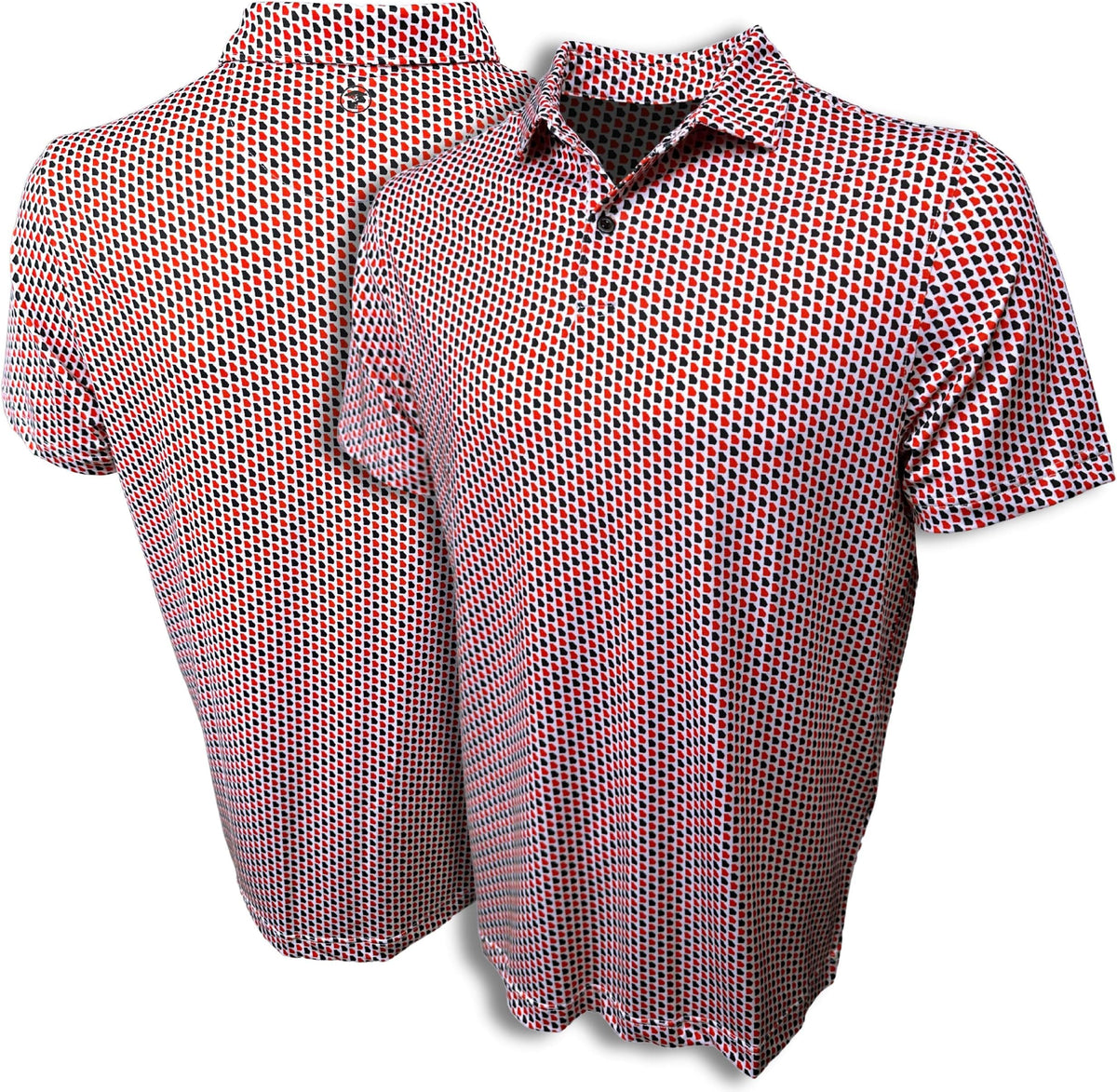 State Print Golf Shirt For Men - Short Sleeve Performance Polo - Georgia