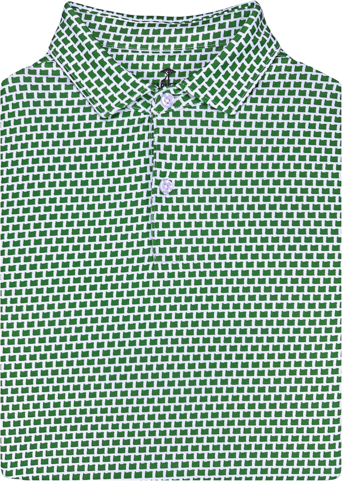 State Print Golf Shirt For Men - Short Sleeve Performance Polo - Oregon