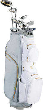 TaylorMade Women's Kalea Premiere Complete 9-Piece Golf Set with Cart Bag