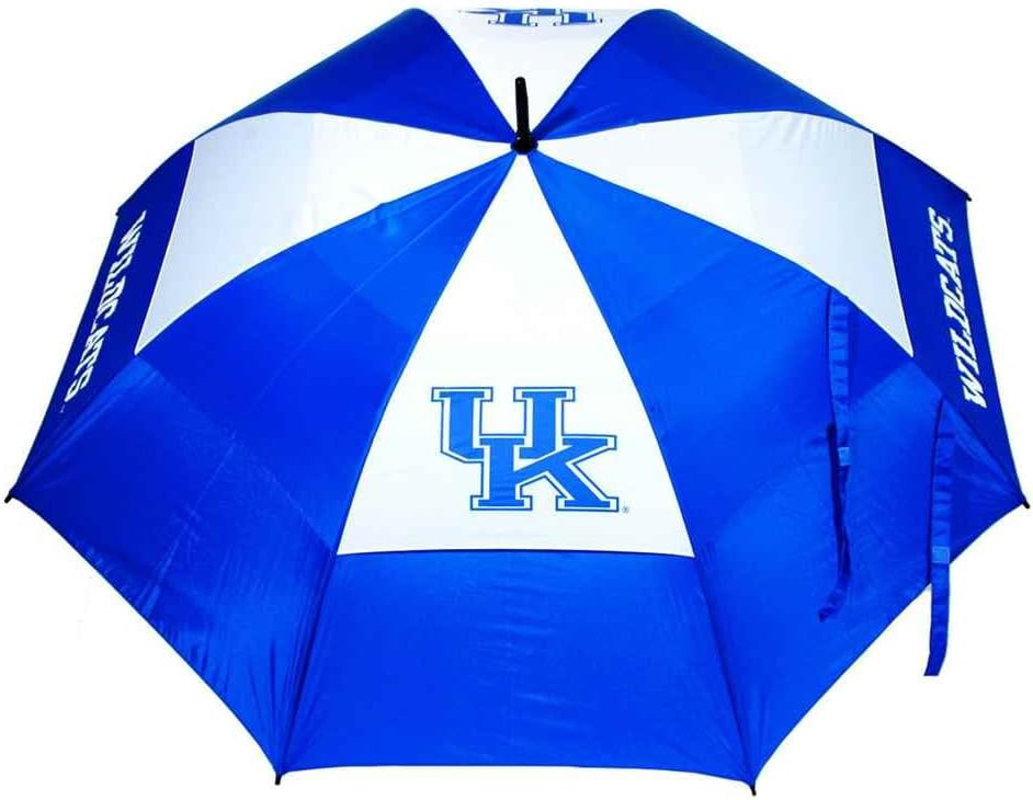 Team Golf Ncaa Ohio State Buckeyes Golf Umbrella 62" Golf Umbrella With Protective Sheath, Double Canopy Wind Protection Design, Auto Open Button - Kentucky Wildcats