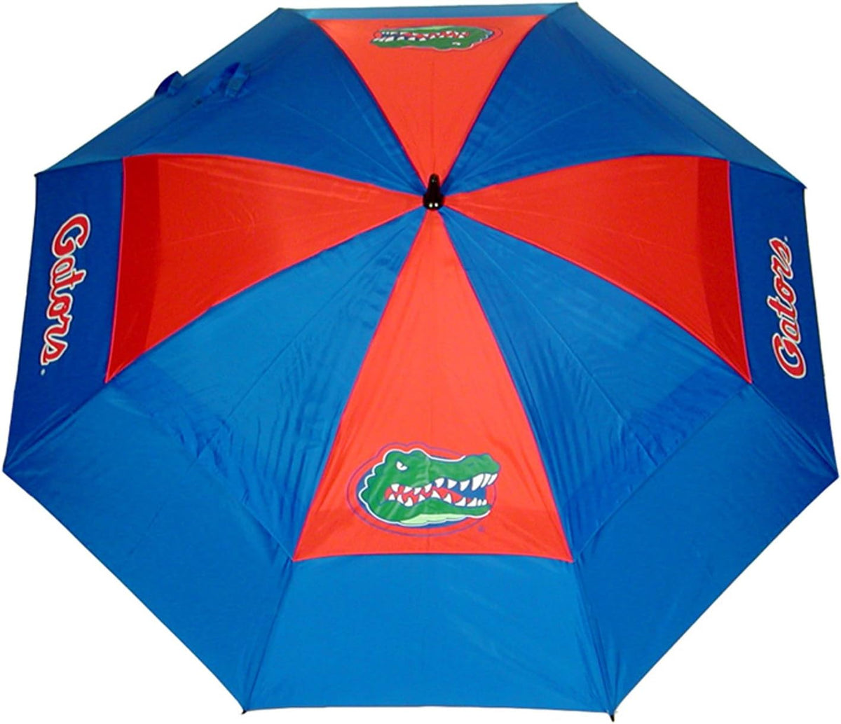 Team Golf Ncaa Ohio State Buckeyes Golf Umbrella 62" Golf Umbrella With Protective Sheath, Double Canopy Wind Protection Design, Auto Open Button - Florida Gators