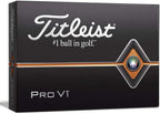 Titleist Pro V1 Golf Balls (one Dozen) - White, Standard Numbers (1-4)