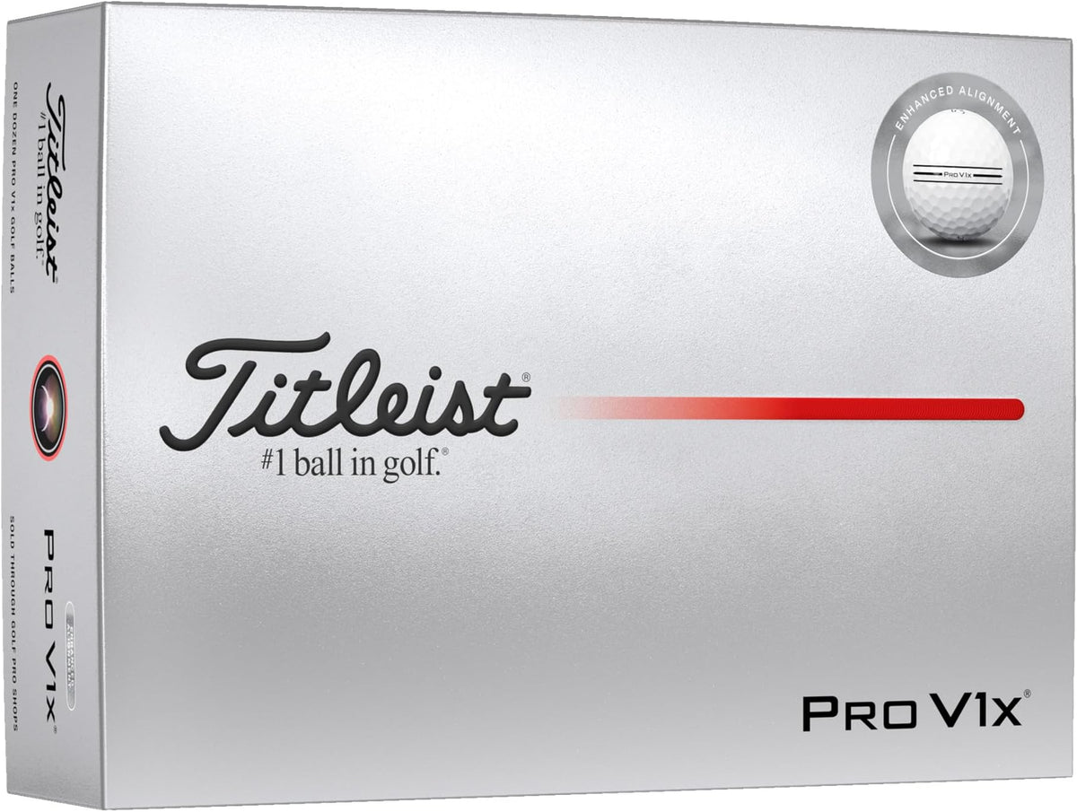 Titleist Pro V1x Golf Balls - Enhanced Alignment