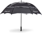 Titleist Tour Double Canopy Golf Umbrella - 68 Inch Coverage