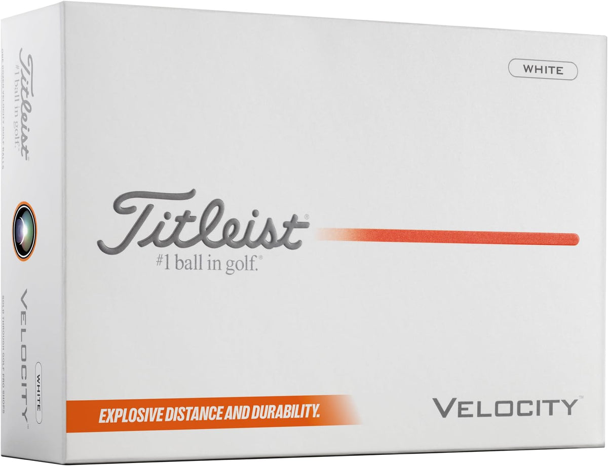 Titleist Velocity Golf Balls - Titleist Velocity White