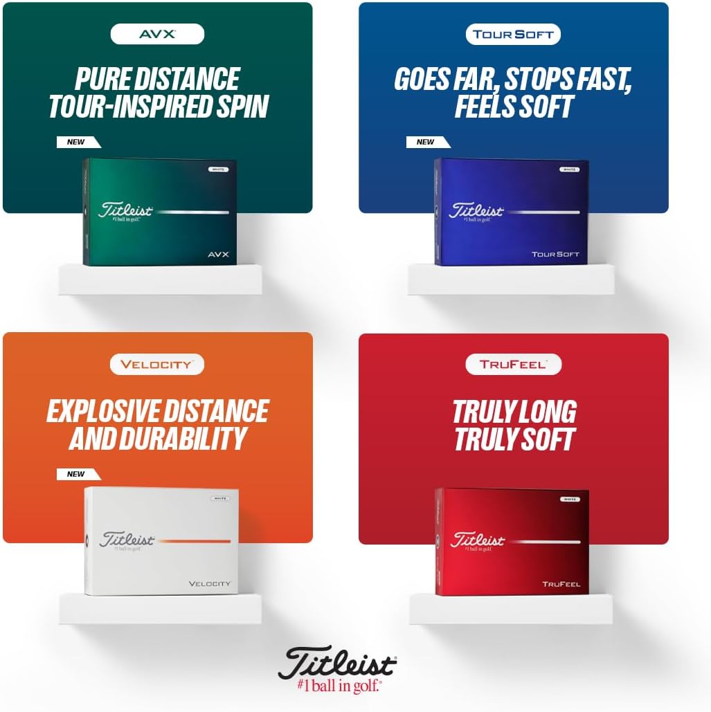 Titleist Velocity Golf Balls - Titleist Velocity White