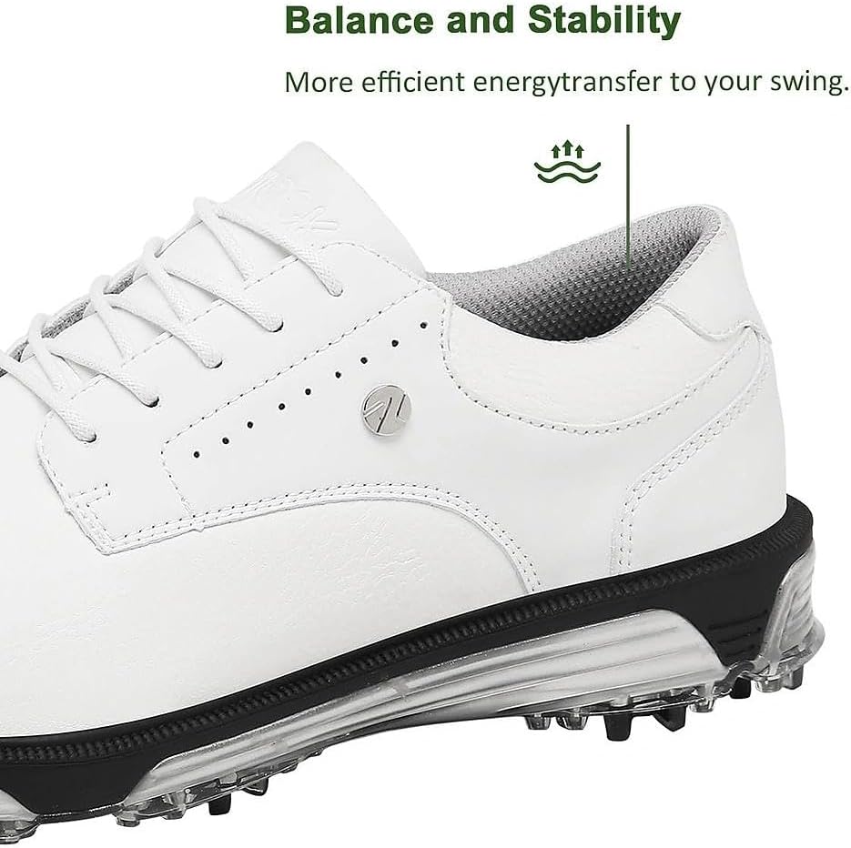 Ultiant Mens Golf Shoes Traditions Spikeless Size 7.5-14 - White