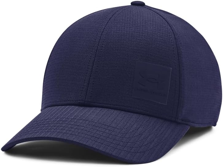 Under Armour Iso-Chill Armourvent Stretch Fit Hat - (410) Midnight Navy / / Midnight Navy