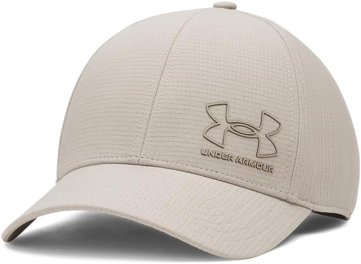 Under Armour Iso-Chill Armourvent Stretch Fit Hat - (204) Timberwolf Taupe / / Timberwolf Taupe