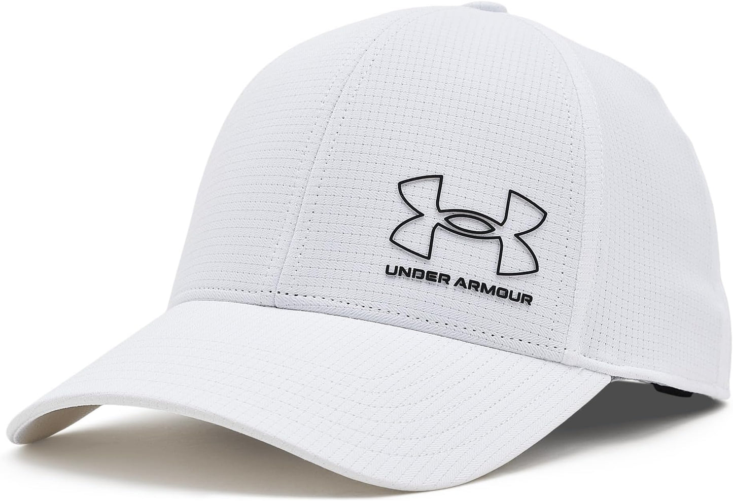 Under Armour Iso-Chill Armourvent Stretch Fit Hat - (102) White / / Black