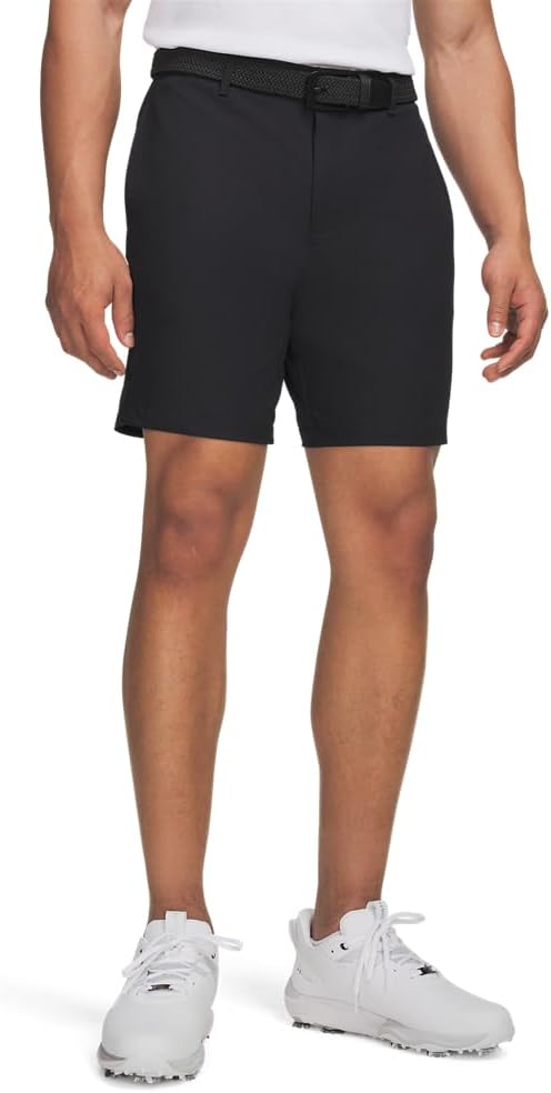 Under Armour Men's 8-Inch Golf Shorts - (001) Black / / Black