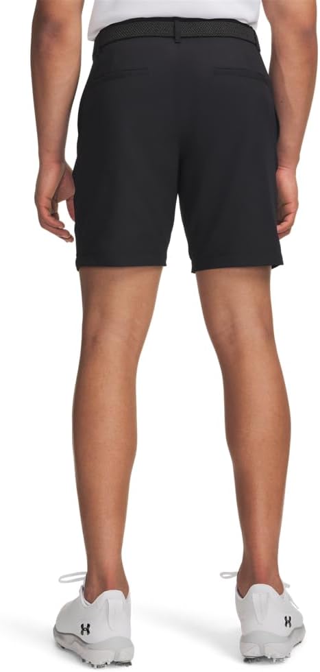 Under Armour Men's 8-Inch Golf Shorts - (001) Black / / Black