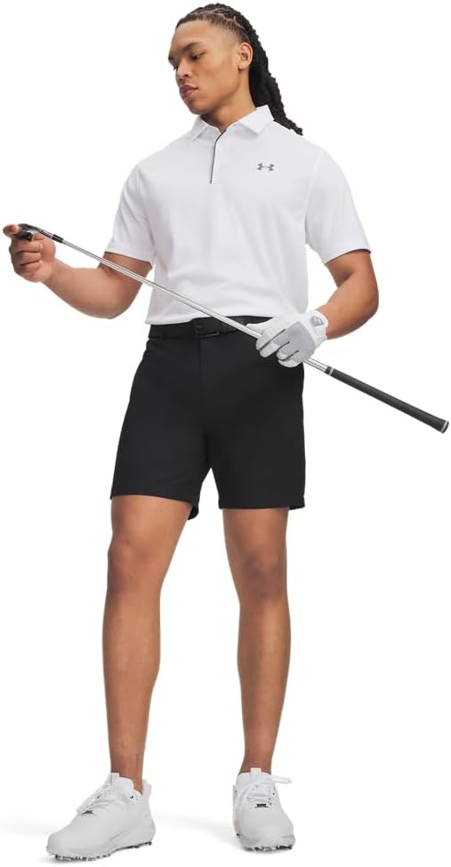 Under Armour Men's 8-Inch Golf Shorts - (001) Black / / Black