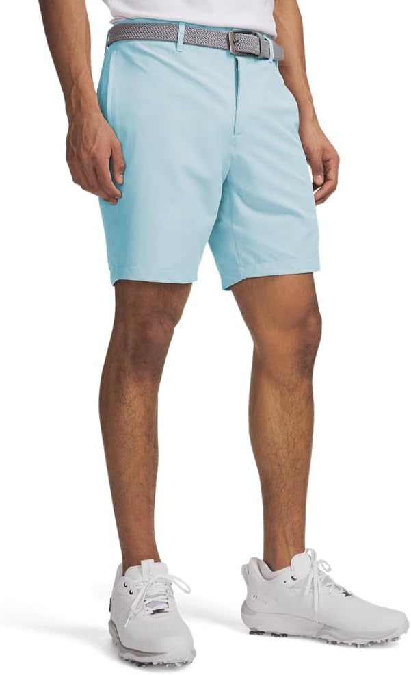 Under Armour Men's 8-Inch Golf Shorts - (494) Stream / / Stream