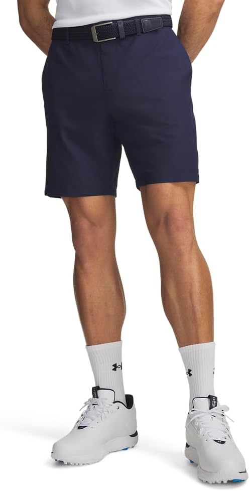 Under Armour Men's 8-Inch Golf Shorts - (410) Midnight Navy / / Midnight Navy