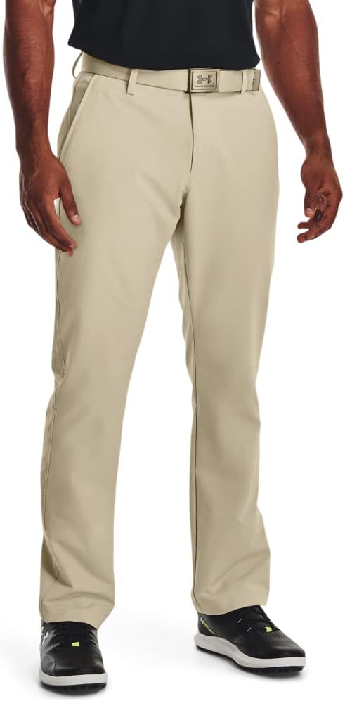 Under Armour Men's Matchplay Golf Pants - (289) Khaki Base / Khaki Base / Khaki Base