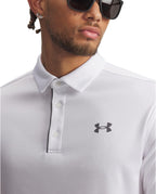 Under Armour Men's Tech Golf Polo - White/ Graphite/ Graphite