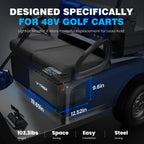 VATRER POWER 48V 105Ah LiFePO4 Golf Cart Battery with Smart 200A BMS & App