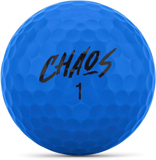 Wilson 2024 Chaos Golf Balls - 24 Balls - Multicolors