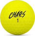 Wilson 2024 Chaos Golf Balls - 24 Balls - Multicolors