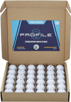 Wilson Profile Distance Golf Balls 36 Pack - White