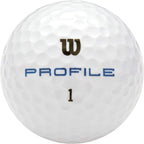 Wilson Profile Distance Golf Balls 36 Pack - White
