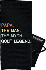 Papa Man Myth Golf Legend