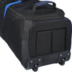 Zeemo Golf Travel Bag, Full-Open Protective & Wheeled Airline-Approved Case For Clubs, Cart&standbag, Soft-Sided Waterproof Cover Made Of Heavy Duty Oxford - Black