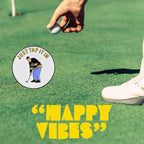 Zeety Funny Golf Ball Marker With Magnetic Hat Clip – Golf Accessories For Men And Women, Great Golf Gift For Players With Attitude - Just Tap It In