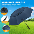 Zomake Golf Umbrella, Large Windproof Heavy Duty Umbrellas - A-Royal Blue