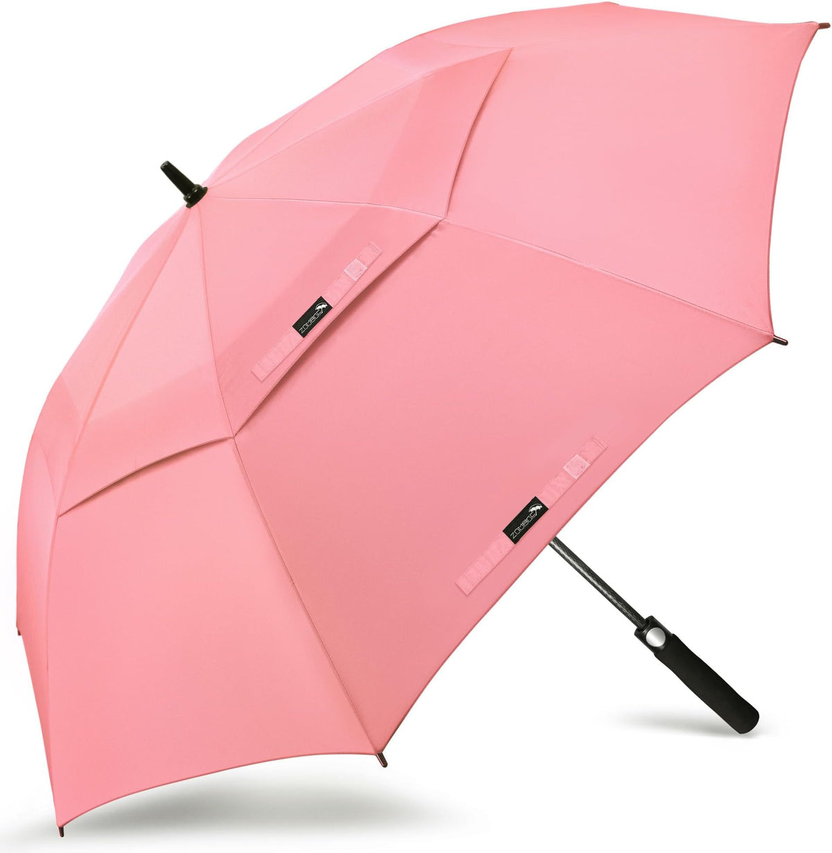 Zomake Golf Umbrella, Large Windproof Heavy Duty Umbrellas - C-Fuchsia