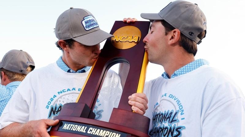 Virginia Takes Charge in Midst of 2024 NCAA Men's Golf Championships post image