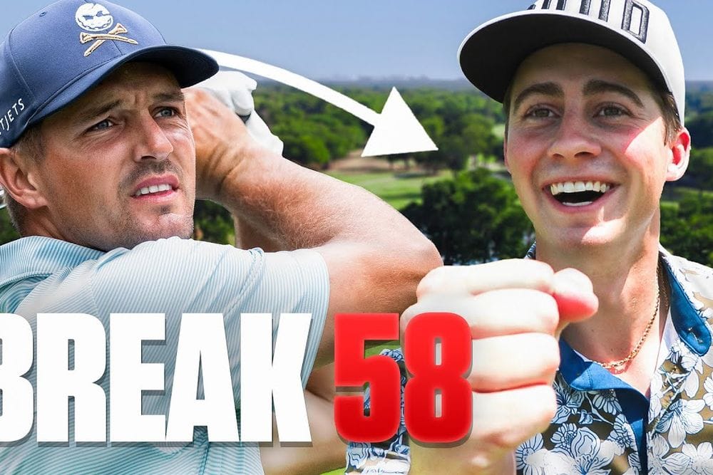 Bryson DeChambeau and GM Golf Take on Break 58 Challenge post image