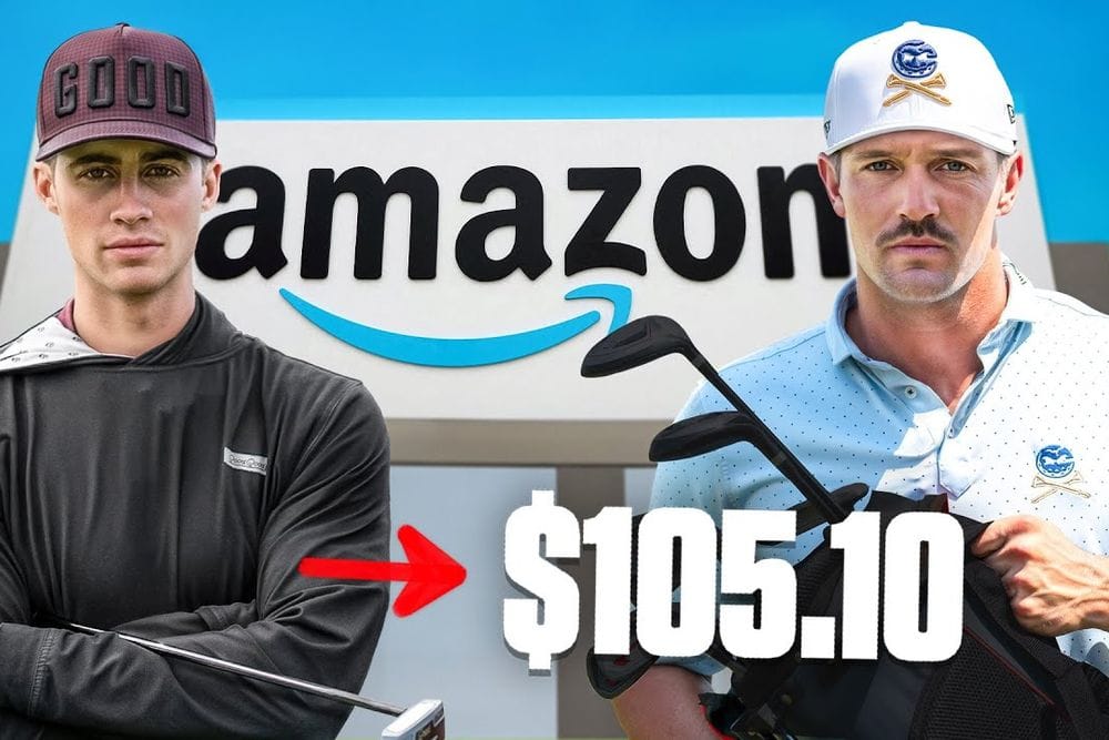 Bryson DeChambeau Challenges GM Golf Using Budget Amazon Clubs post image