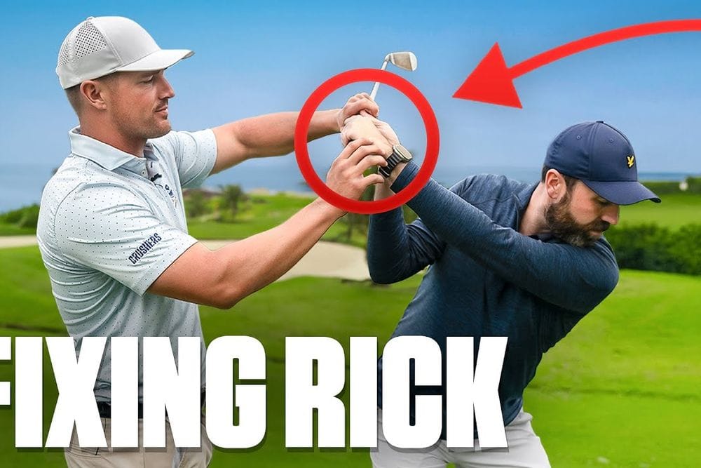 Bryson DeChambeau's Golf Lesson to Rick Shiels: Swing Tips Unveiled post image