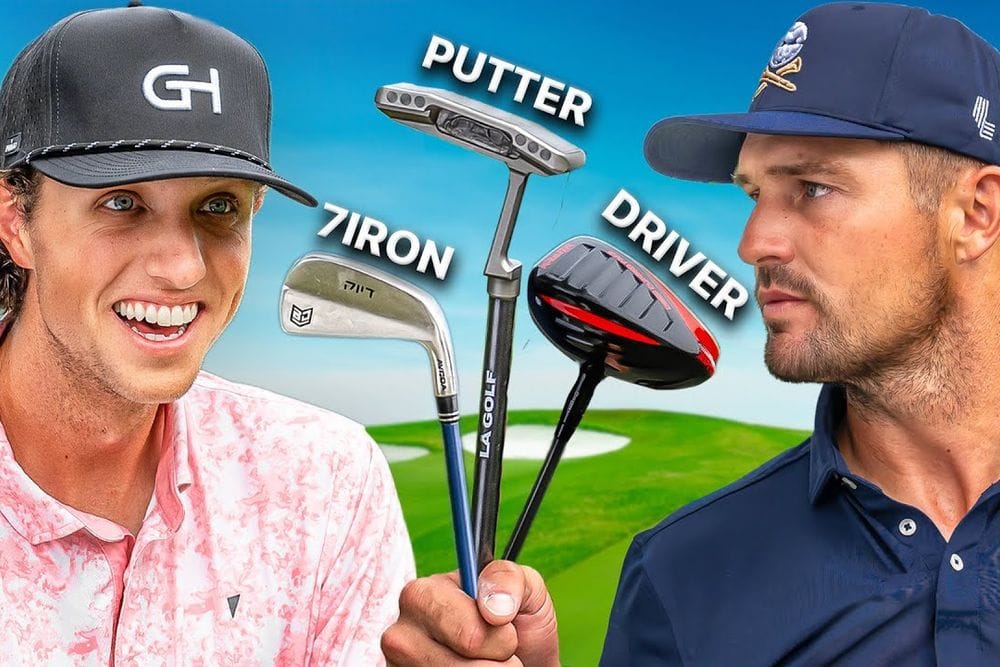 Bryson DeChambeau Takes on Grant Horvat with Just 3 Clubs in Epic Golf Match post image