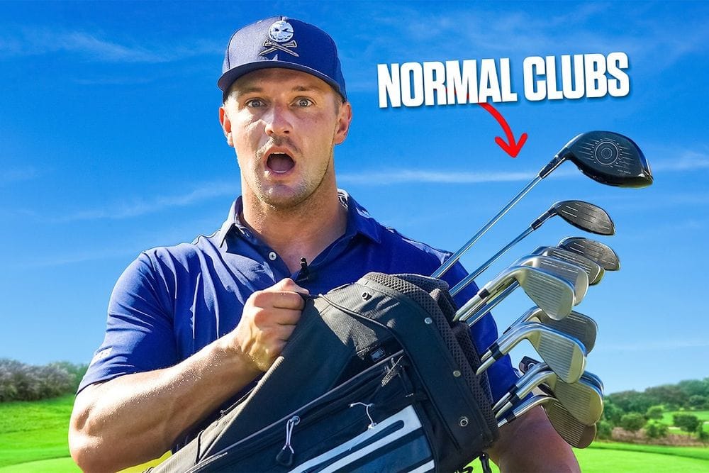 Bryson DeChambeau Tests Normal Golf Clubs After 15 Years of Custom Gear post image