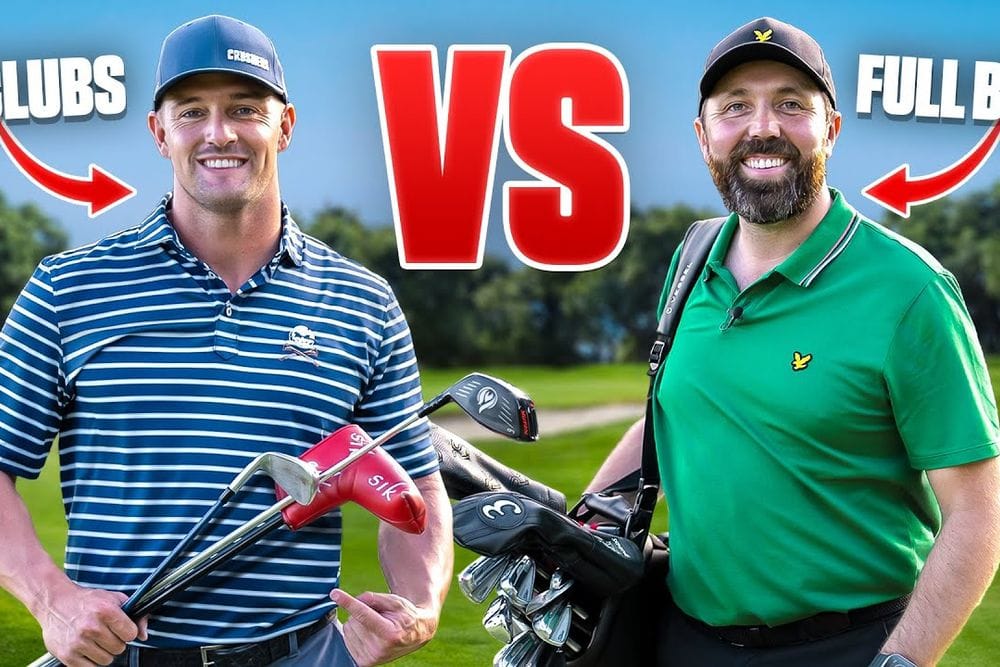 Bryson DeChambeau Takes on Rick Shiels in Epic 3-Club Golf Challenge post image