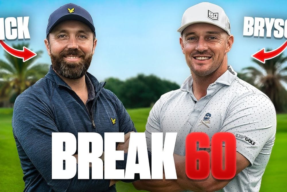 Bryson DeChambeau and Rick Shiels Take on Trump International to Break 60 post image