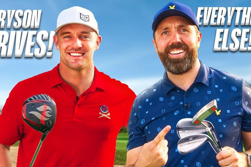 Bryson DeChambeau Takes on Rick Shiels' Drives in Epic Golf Challenge post image