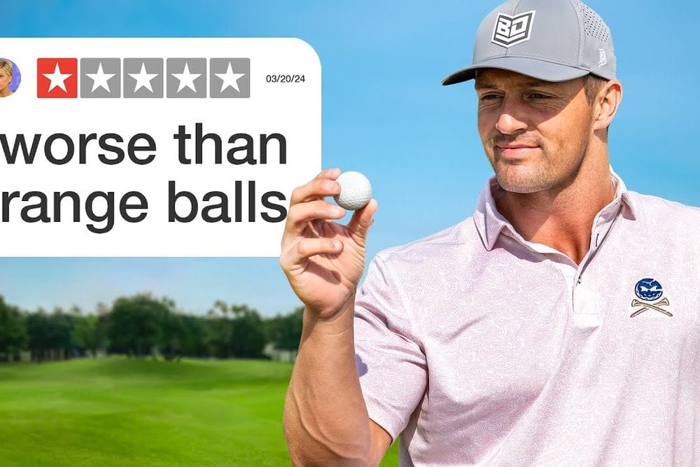 Bryson DeChambeau's Rolled Back Golf Ball Experiment at Dallas National post image