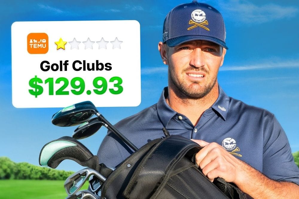 Bryson DeChambeau Tests Budget Golf Clubs from Temu in Par Challenge post image