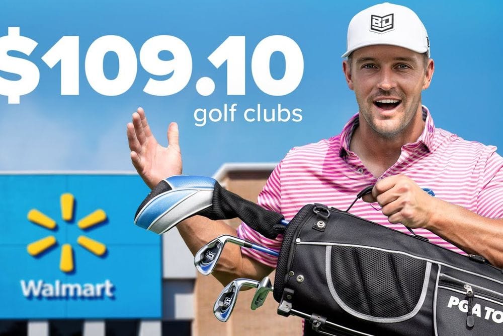 Bryson DeChambeau Tests Limits with Walmart Junior Golf Clubs post image