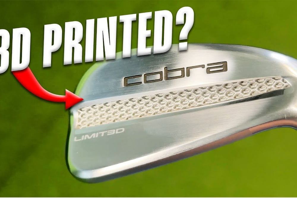 Cobra LIMIT3D Irons: Unveiling the First 3D Printed Golf Clubs! post image