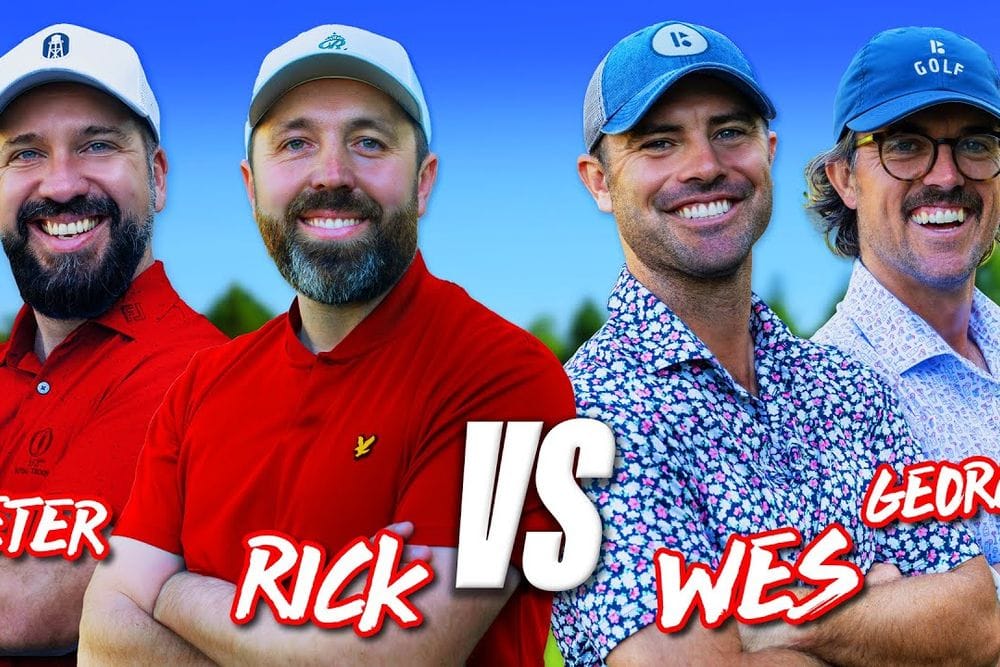 Epic 2 vs 2 Golf Showdown: Rick Shiels & Peter Finch Battle Bryan Bros post image