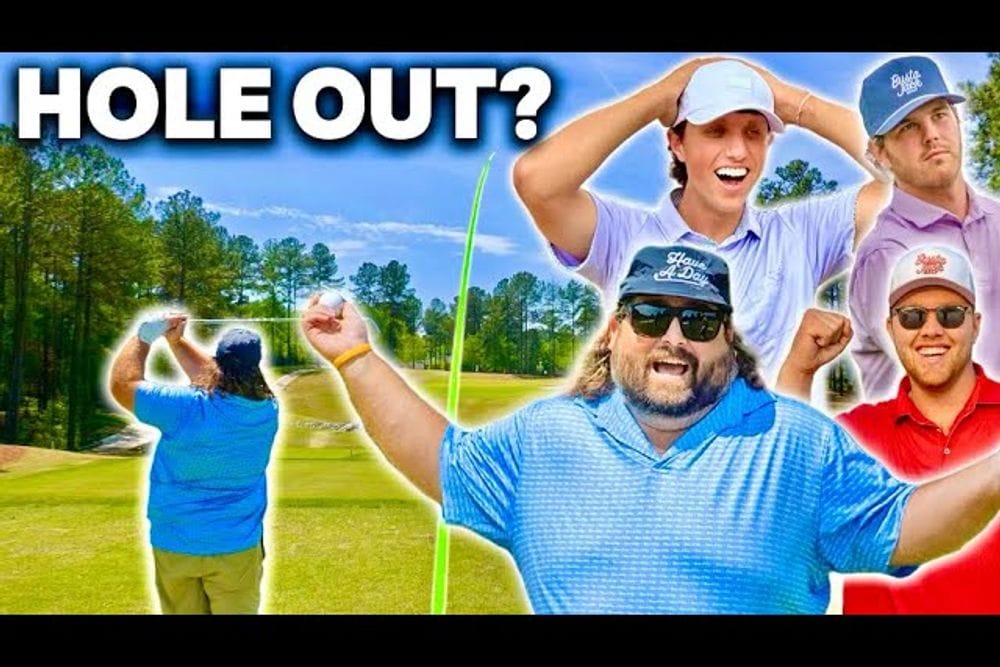 Fat Perez's Epic Hole-in-One Attempt with Grant Horvat Golf post image