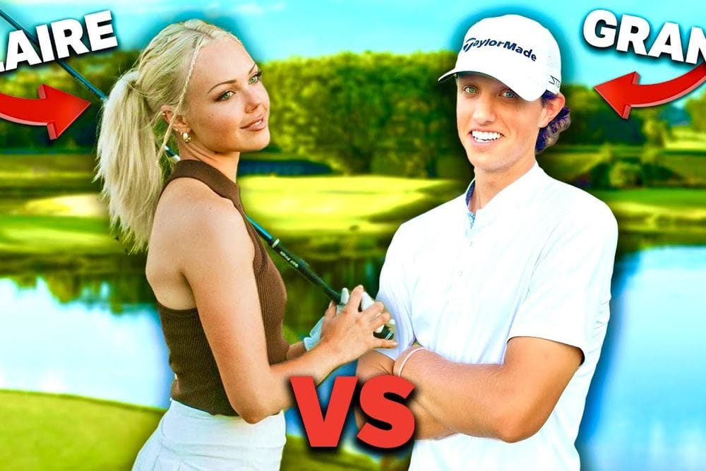 Grant Horvat Takes on Claire Hogle in Epic Golf Showdown post image