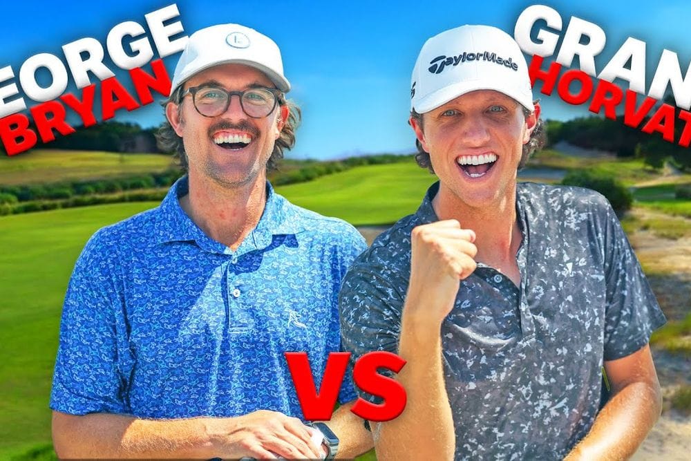 Grant Horvat Takes on George Bryan in Epic 18-Hole Golf Showdown post image