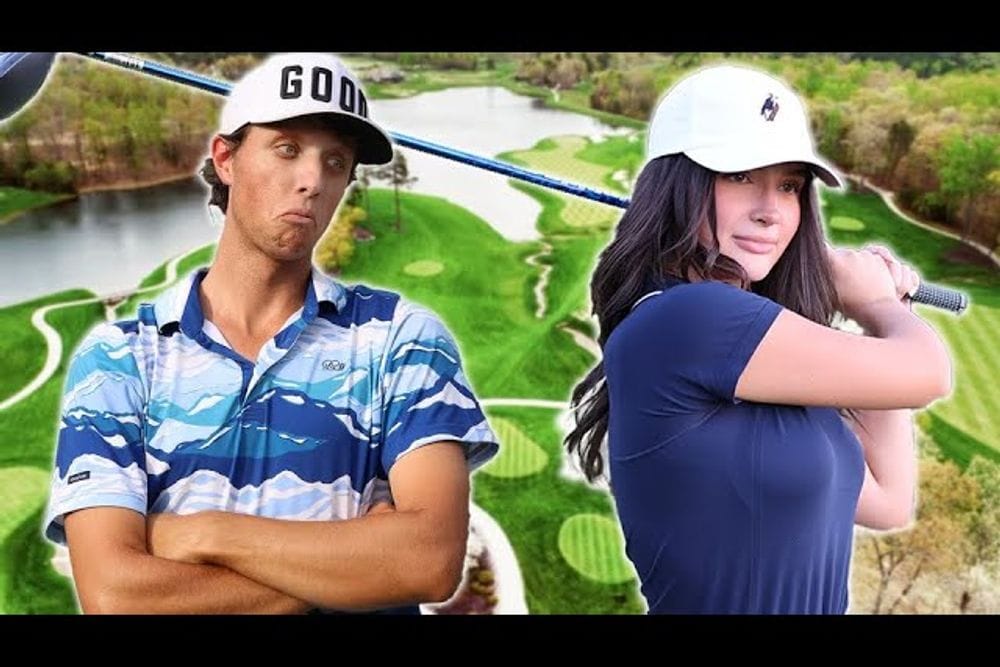 Grant Horvat Golf: Teaching My Wife Her First Swing Lesson post image