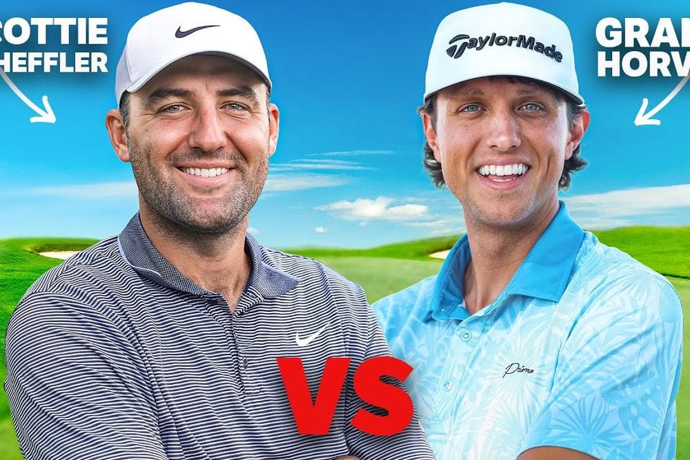 Grant Horvat Takes on Scottie Scheffler in Epic 18-Hole Golf Showdown post image
